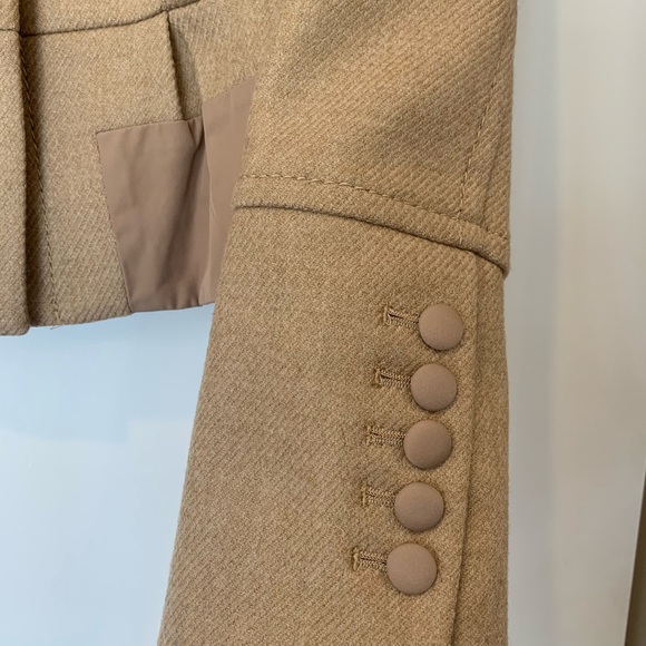 BCBG Maxazria wool cropped blazer jacket - Picture 3 of 7